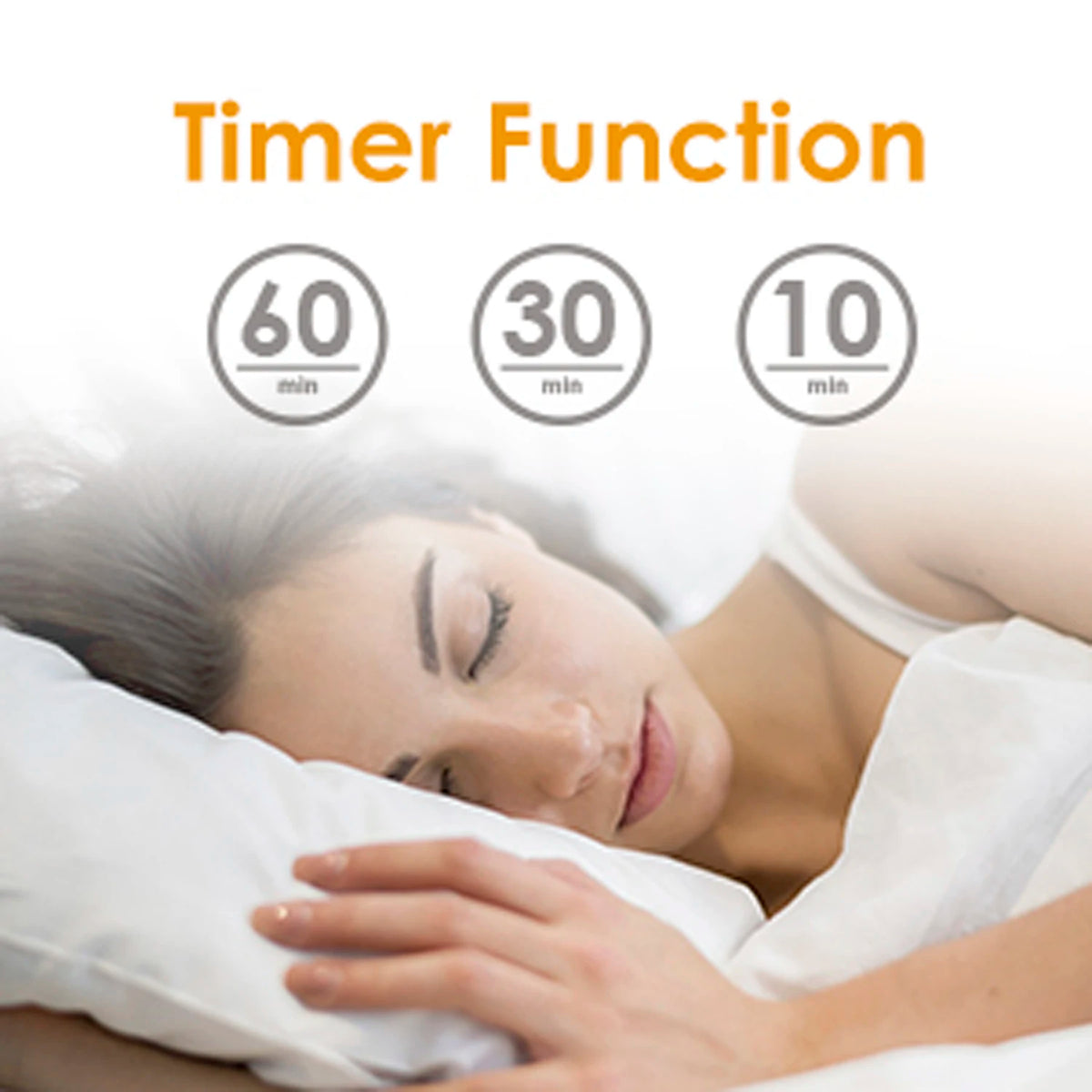 White Noise Machine Type-c Rechargeable Timed Shutdown Sleep Sound Machine For Sleeping  Relaxation For Baby Adult Office Travel