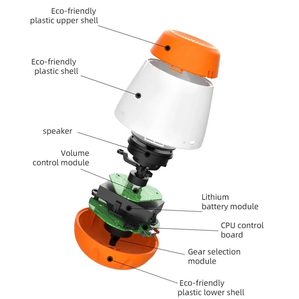 Baby White Noise Machine Smart Music Voice Sensor Infants Bad Sleep Helper Therapy Sound Monitor Generator for Babies Relax Toy