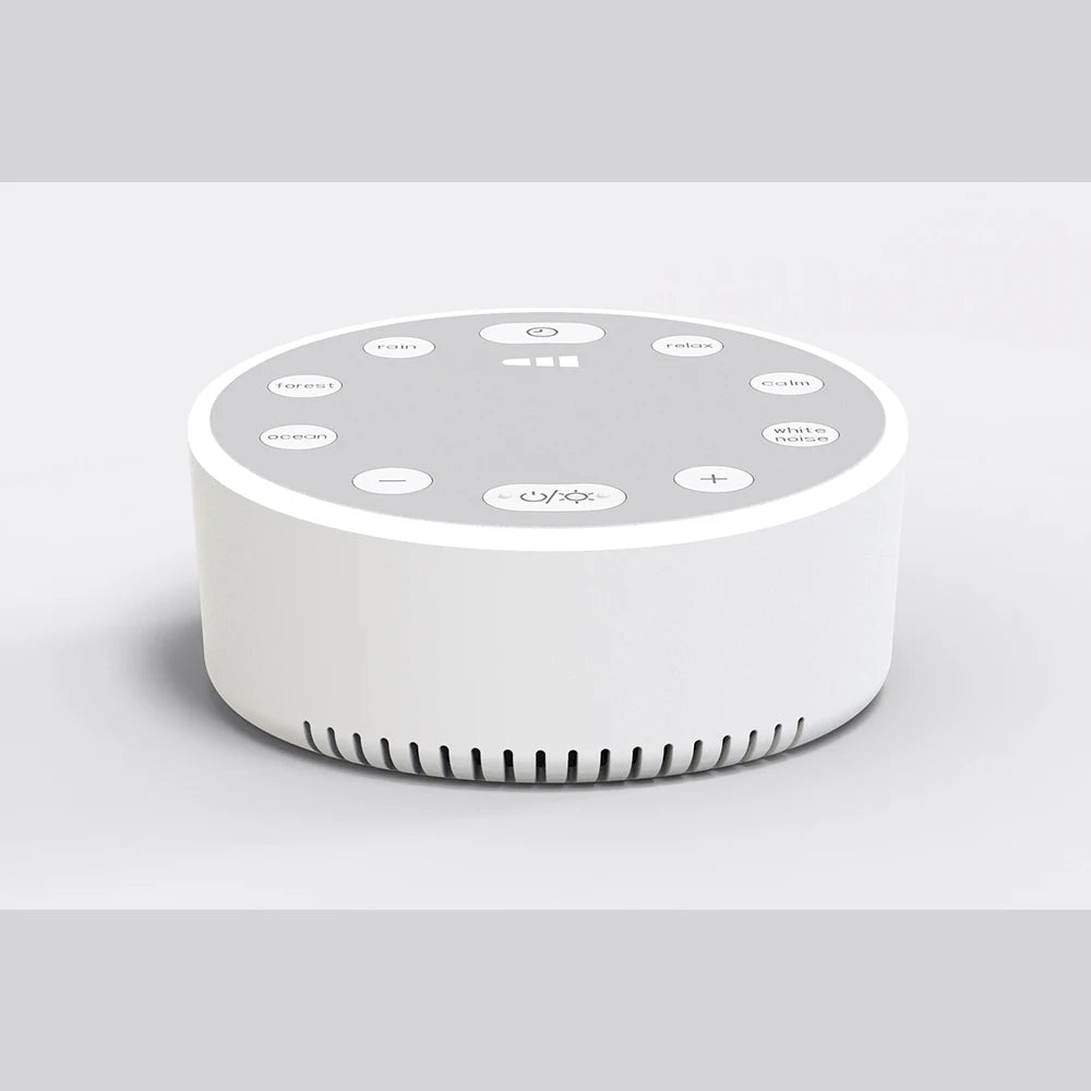 New White Noise Machine with Breathing Lamp - Timed Shutdown Sleep Sound Machine for Relaxation, Baby, Adult & Office