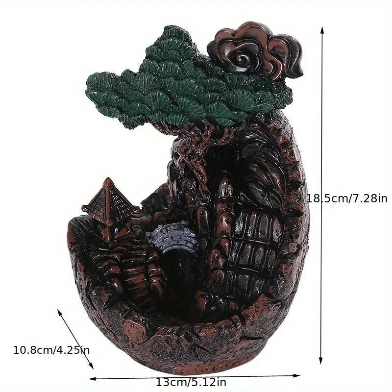 Dreamy Rockery Mountain Backflow Incense Burner