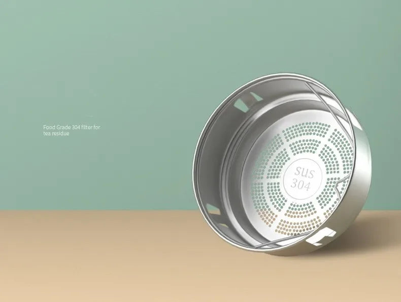 Temperature Display Thermos Cup - Stainless Steel Divided Vacuum Insulated Bottle for Outdoor Use, Ideal Father's Day Gift