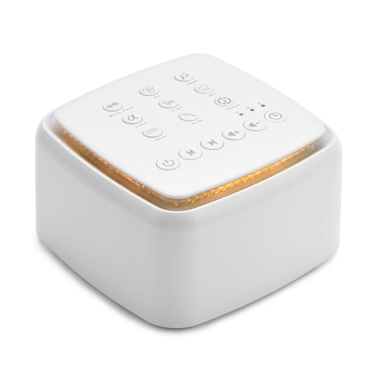 White Noise Machine Type-c Rechargeable Timed Shutdown Sleep Sound Machine For Sleeping  Relaxation For Baby Adult Office Travel