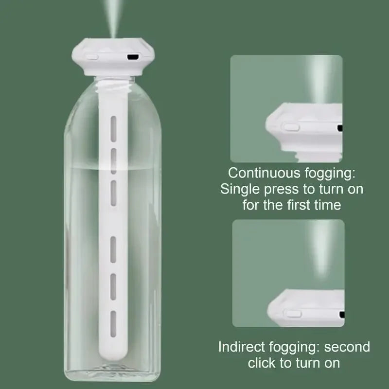 USB Mini Ultrasonic Air Humidifier Romantic LED Light Aroma Essential Oil Diffuser Car Air Purifier Anion Mist Maker