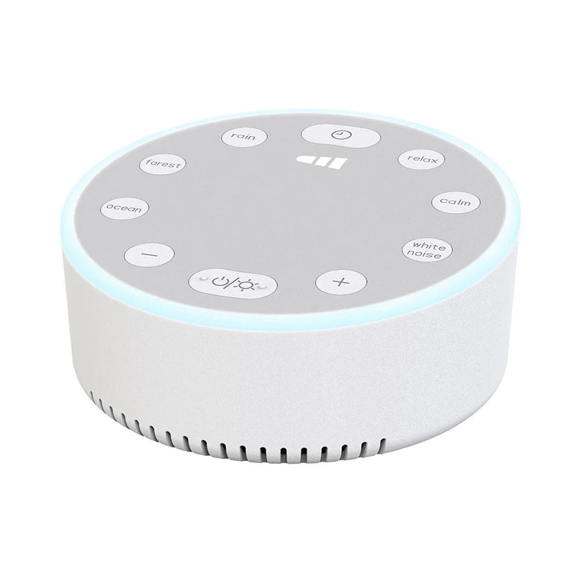 New White Noise Machine with Breathing Lamp - Timed Shutdown Sleep Sound Machine for Relaxation, Baby, Adult & Office