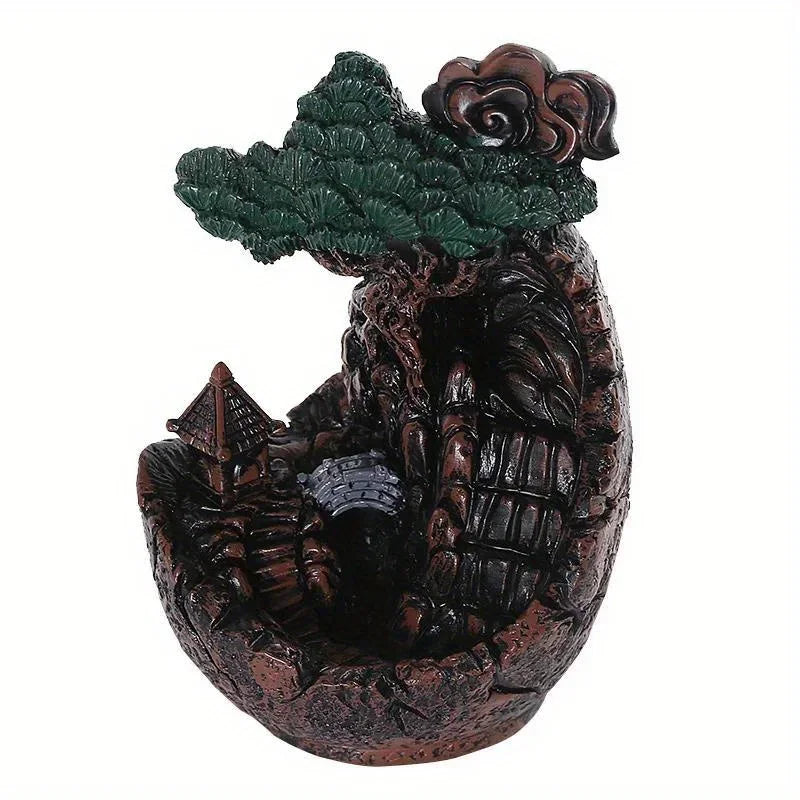 Dreamy Rockery Mountain Backflow Incense Burner
